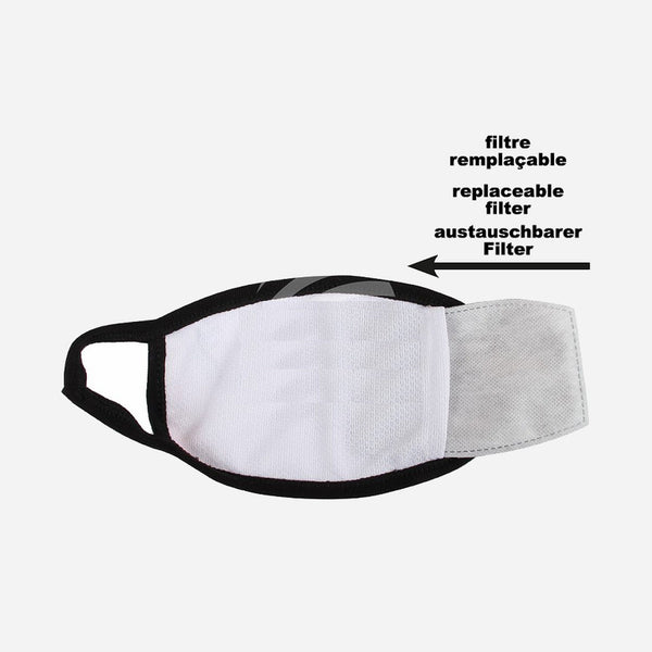 Filtre à charbon actif pour masque textile lavable