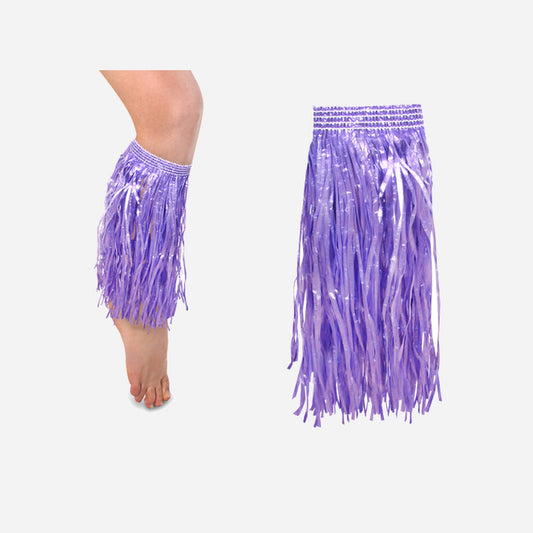 Paire de jambières Tahiti lila 40 cm