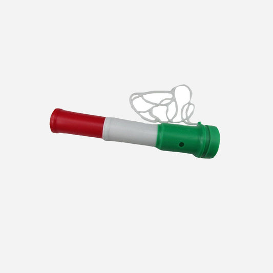 Mini corne air blaster vert blanc rouge italie