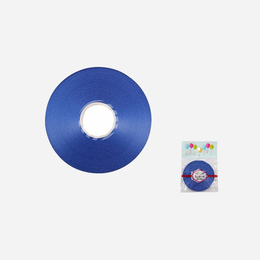 Ruban/bolduc satiné bleu 50mx5 mm
