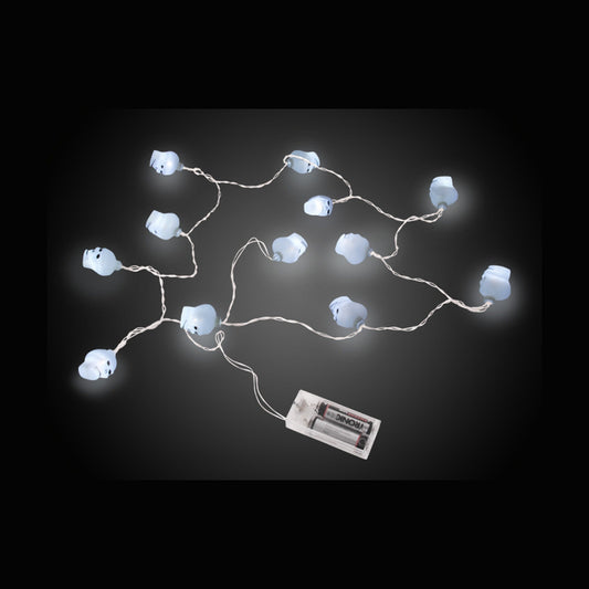 Guirlande lumineuse crane LED 12 lampes 2,1 m