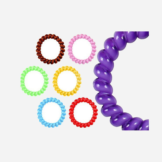 Chouchou en caoutchouc assorti 6 cm