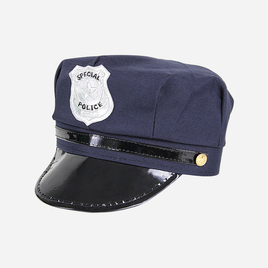 Casquette spécial police bleu marin fantaisie