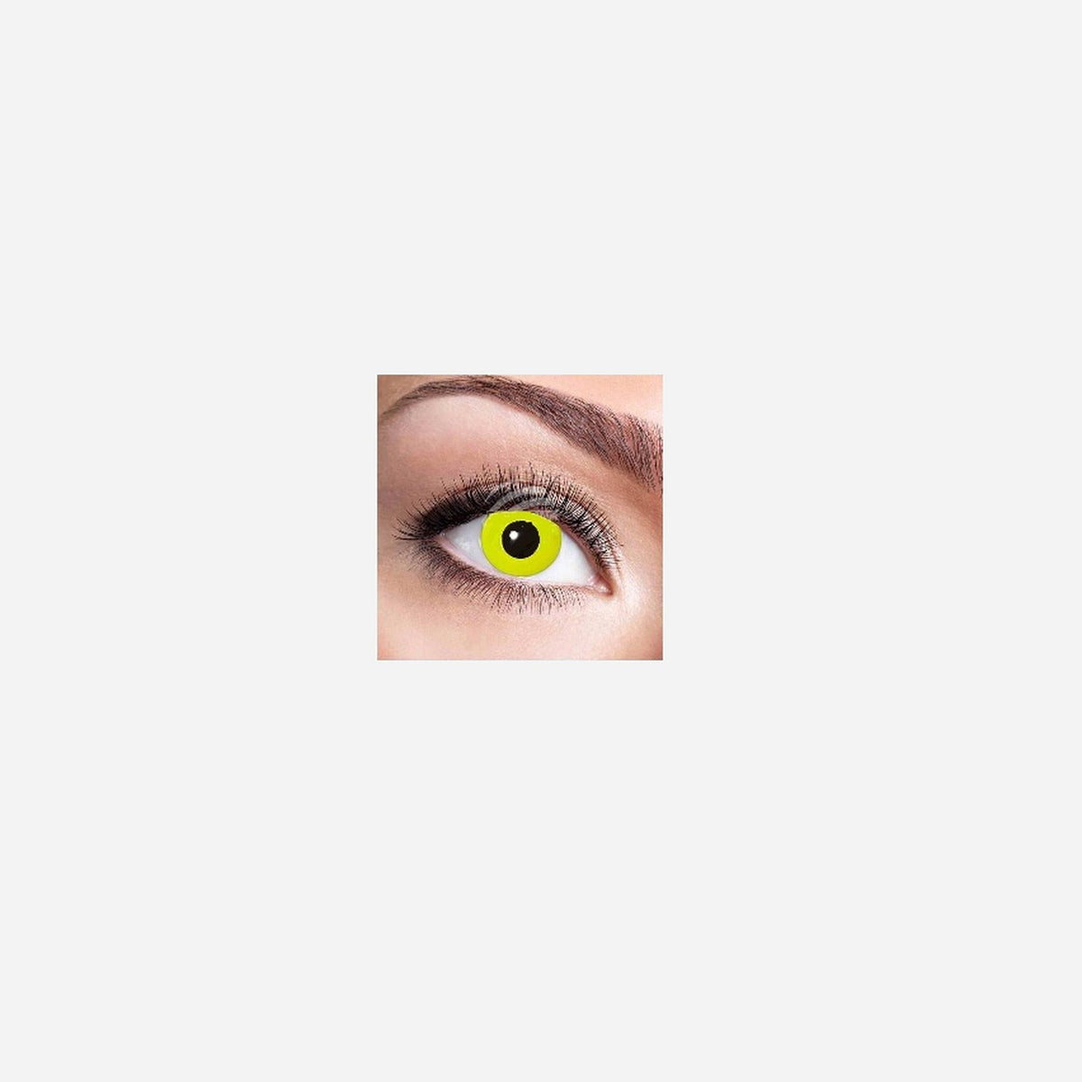 Lentilles de contact "Yellow Crow Eye" 7 jours