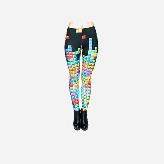 Pantalon legging Tétris