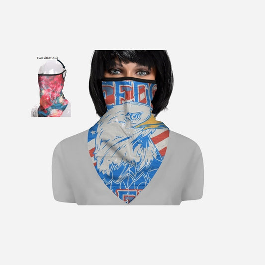 Foulard de protection avec attache-oreilles ST-003