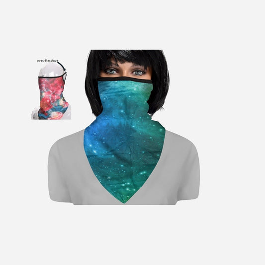 Foulard de protection avec attache-oreilles ST-014