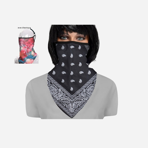 Foulard de protection avec attache-oreilles ST-027