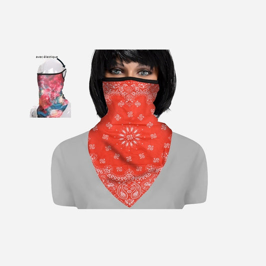 Foulard de protection avec attache-oreilles ST-037