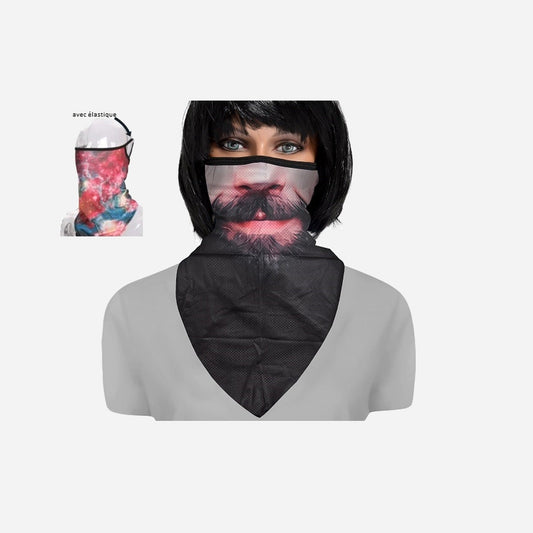 Foulard de protection avec attache-oreilles ST-044