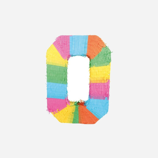 Pinata chiffre "0" 50 cm