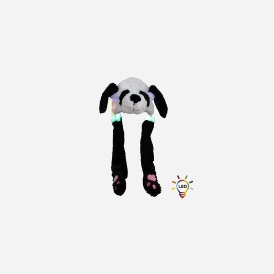 Bonnet lumineux LED's "oreilles qui bougent" Panda