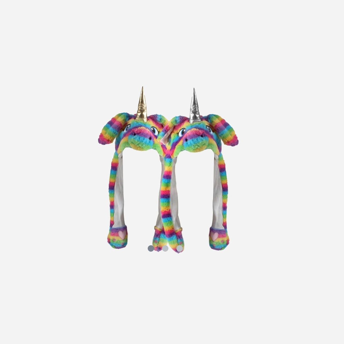 Bonnet "oreilles qui bougent" Licorne assorti II