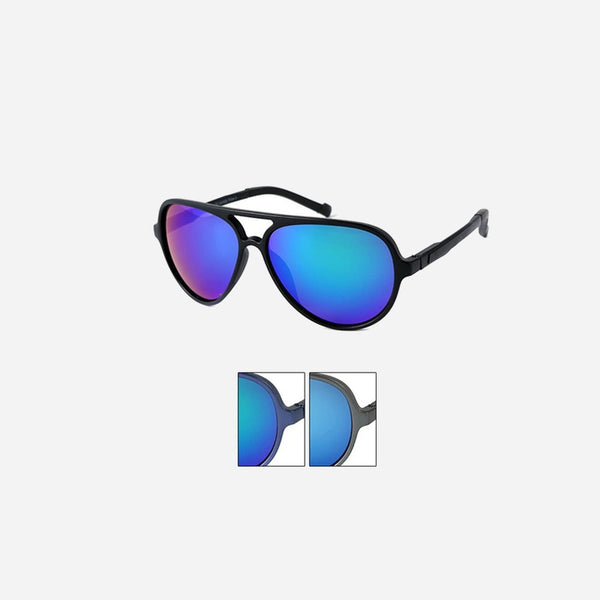 Lunettes de soleil pilote aviateur assorti V1323