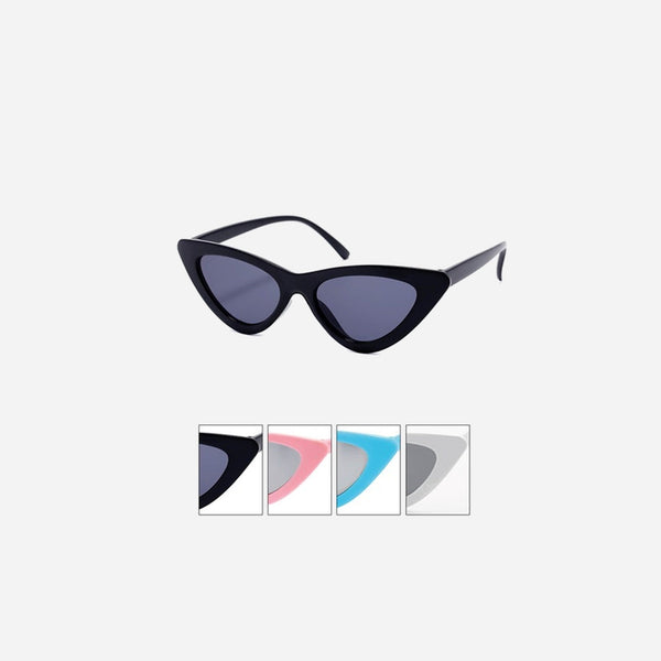 Lunettes de soleil rétro vintage nerd assorti V1553