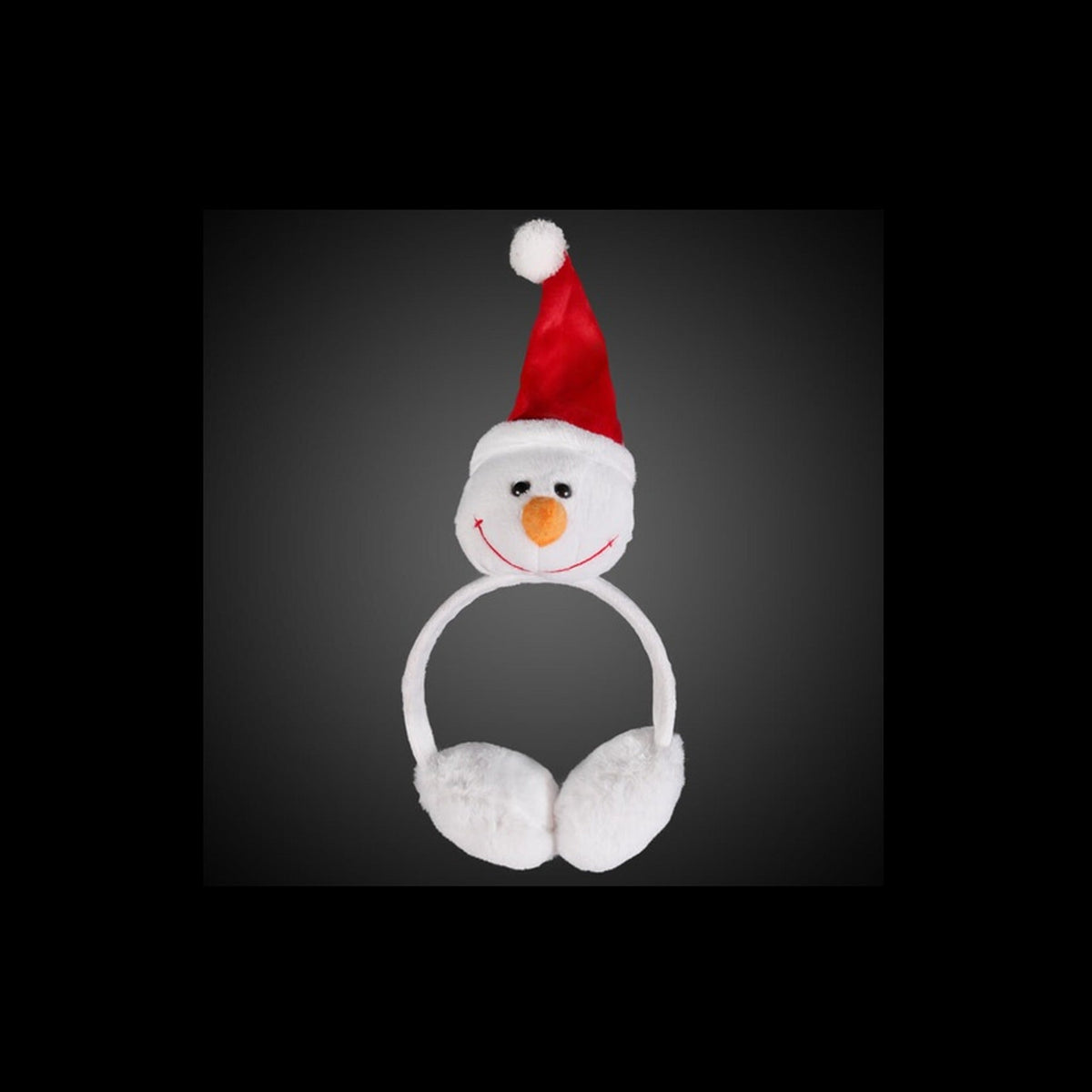 Chauffe-oreilles bonhomme de neige enfant