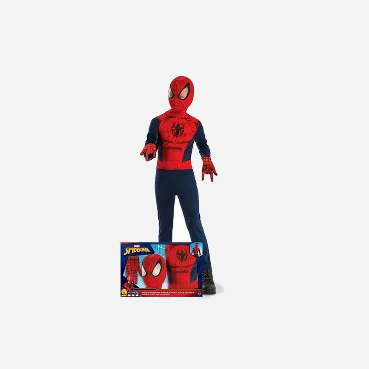 Panoplie déguisement Spider Man™+ accessoires enfant Taille S