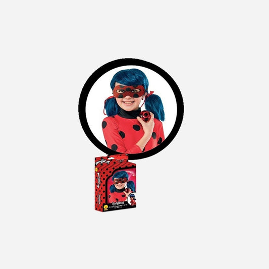 Set accessoires luxe Ladybugâ¢ Miraculousâ¢ enfant 5 pièces