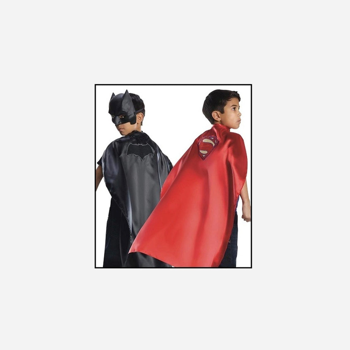 Cape réversible Batman™ Superman™ enfant
