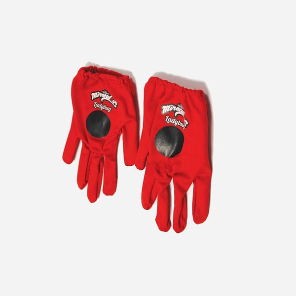 Paire de gants imprimés Miraculous™ Ladybug™ enfant de déguisement