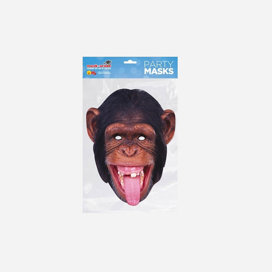 Masque carton Chimpanzé