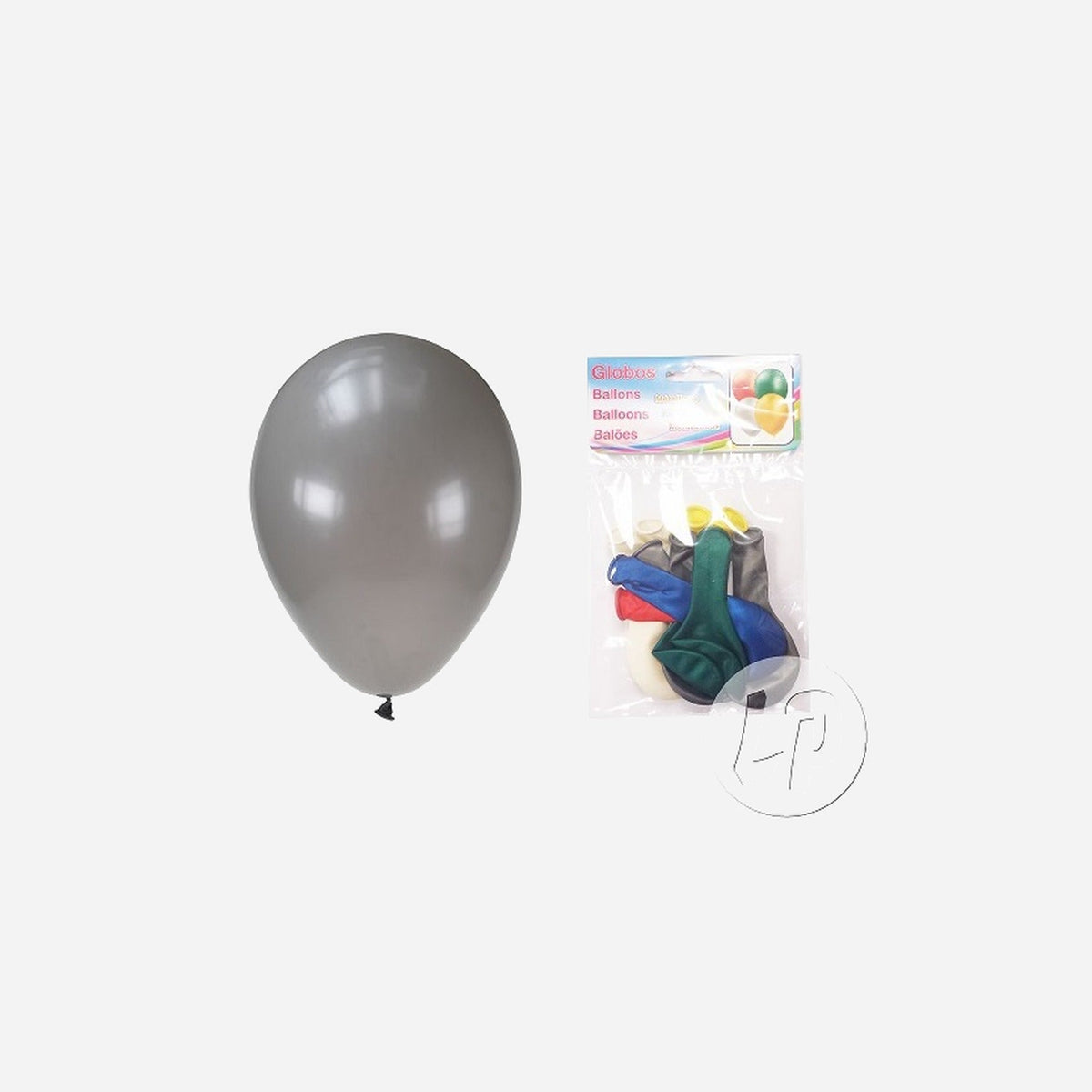 Lot de 10 ballons métallisés assorti 30 cm