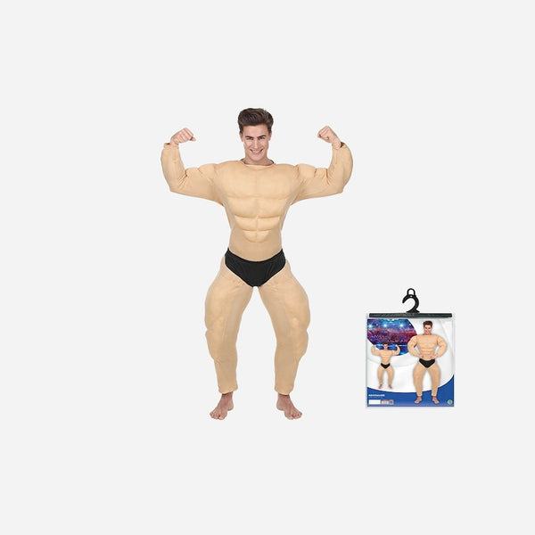 Combinaison "bodybuilder" avec slip intégré homme Taille M