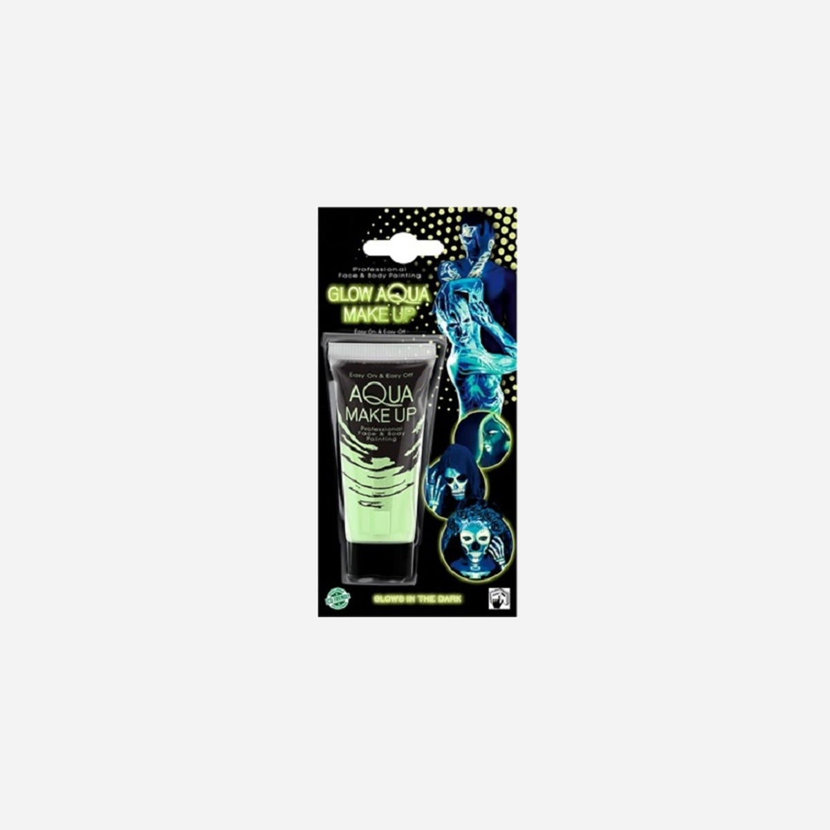 Maquillage crème à l'eau en tube neon phosphorescent 30 ml