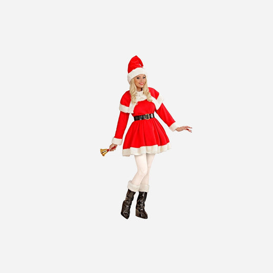 Déguisement de mère Noël Miss Santa