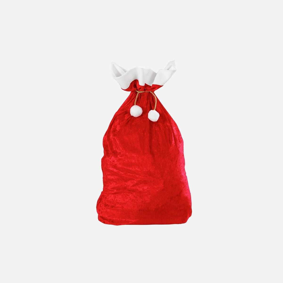 Sac de père Noël qualité velours 1 m