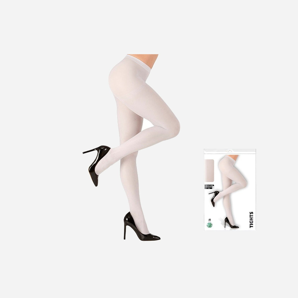 Collant pour femme blanc Taille standart