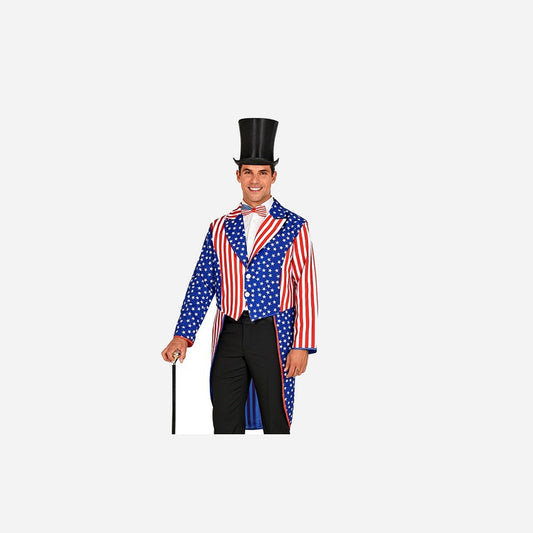 Veste queue de pie USA homme