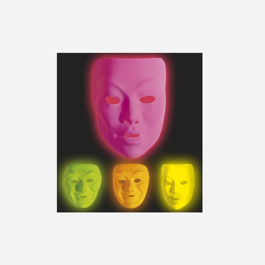 Masque coque neon fluo assorti