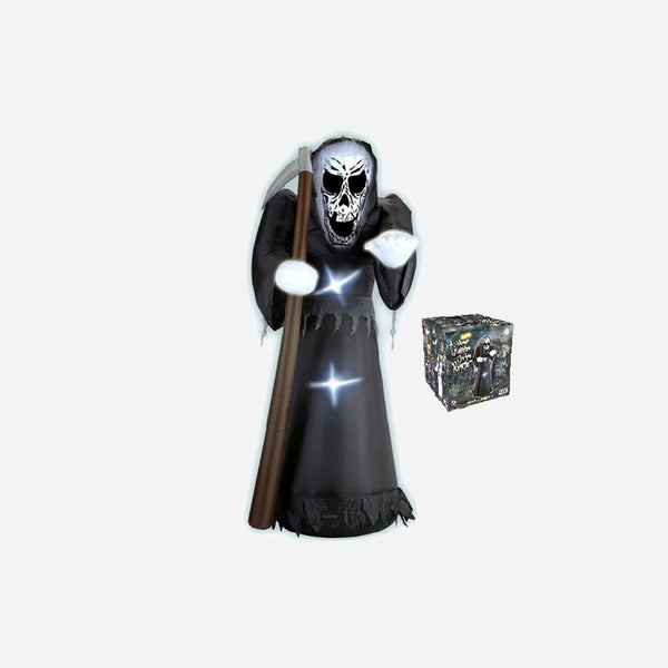 Faucheuse revenant gonflable et lumineux LED 122 cm