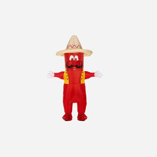 Déguisement gonflable de piment Mexicain